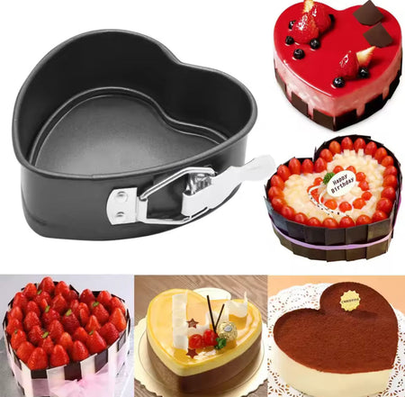 heart shape cake baking pan image 3