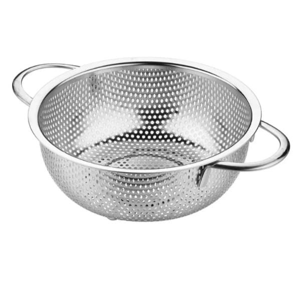 Stainless Steel Colander With Double Handle - image 5