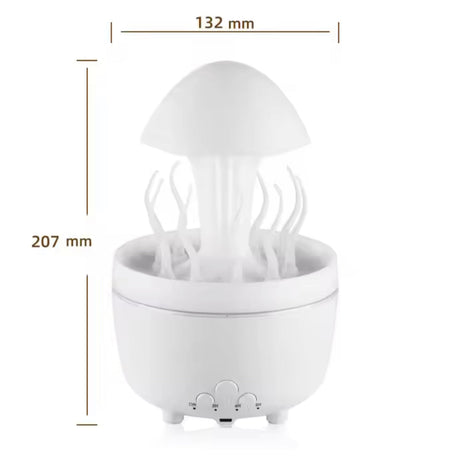 rotating raindrop jellyfish humidifier image 6