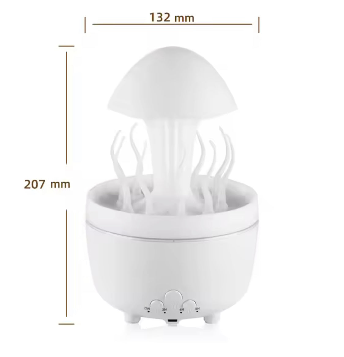 rotating raindrop jellyfish humidifier image 6