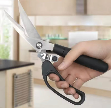effort saving spring kitchen shears image 5
