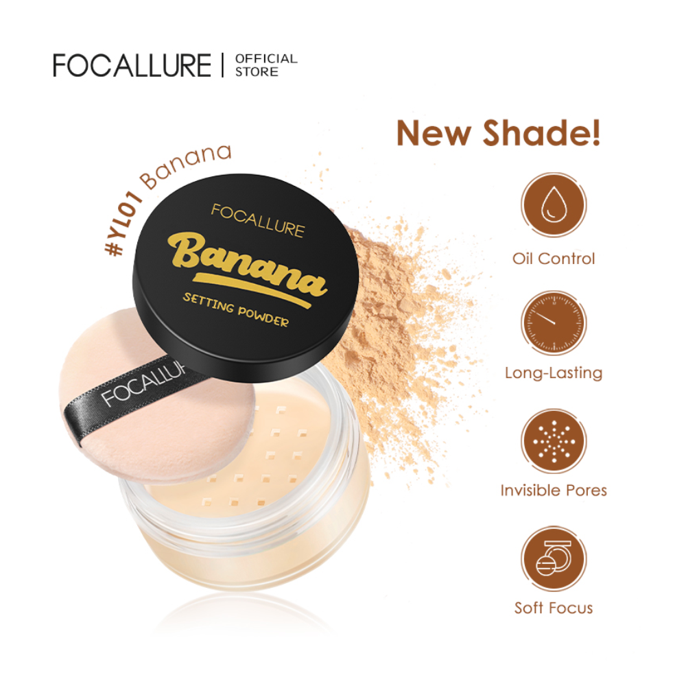 Focallure Banana Setting Powder 09 FA-15 #EN-FA-15-YL01-1 - Main Image
