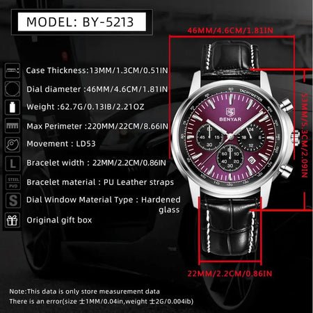 Benyar 5213 - Fusion Chronograph Image 3