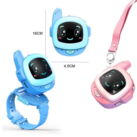 2 in 1 Kids Wrist Walkie Talkies Watch