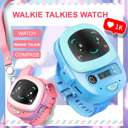 2 in 1 Kids Wrist Walkie Talkies Watch