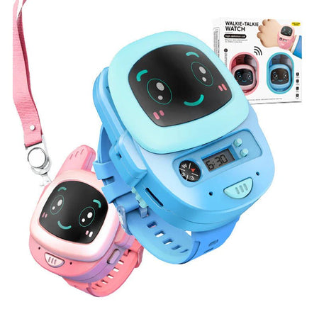 2 in 1 Kids Wrist Walkie Talkies Watch