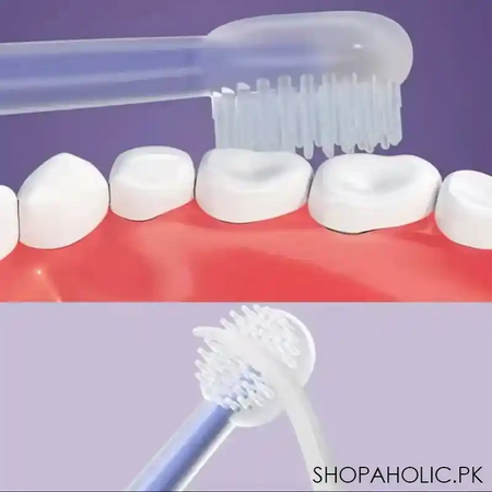 2pcs baby teeth oral care cleaning toothbrush image3