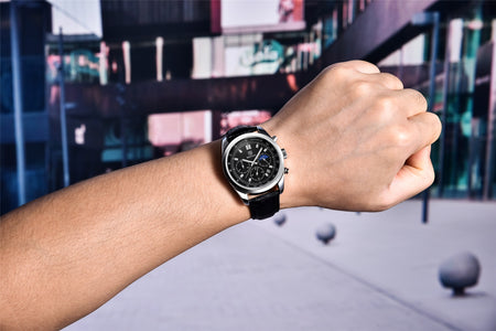Benyar BY-5193 Mond Gesicht Chronograph Series image 3