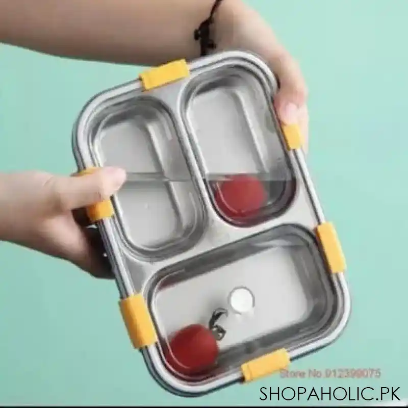 3 compartment bento lunch box image3