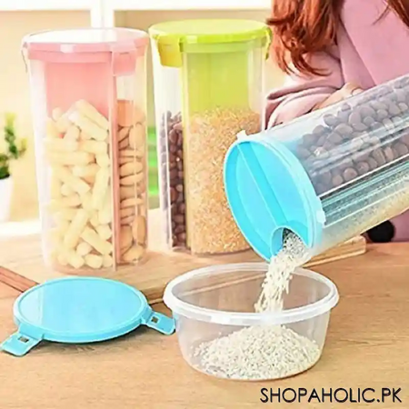 3 compartment food storage jar image4