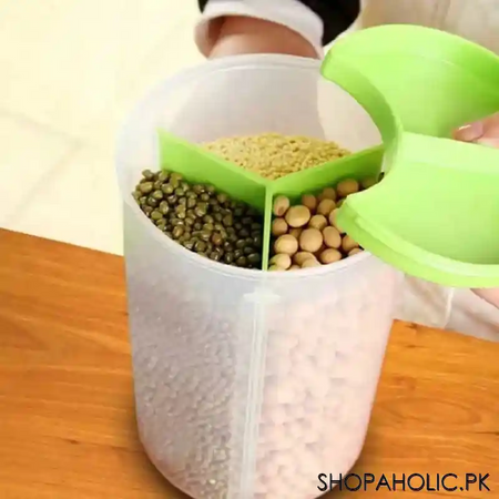 3 compartment food storage jar image5