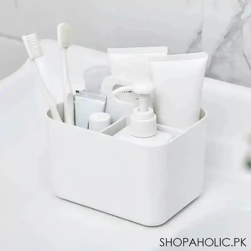 3 compartment multipurpose storage box with handle image4