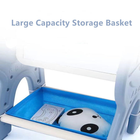 3 in 1 Multifunctional Children's Drawing, Dining Block Activity Table Chair
