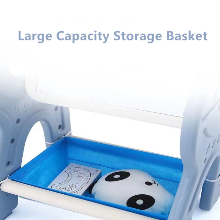 3 in 1 Multifunctional Children's Drawing, Dining Block Activity Table Chair