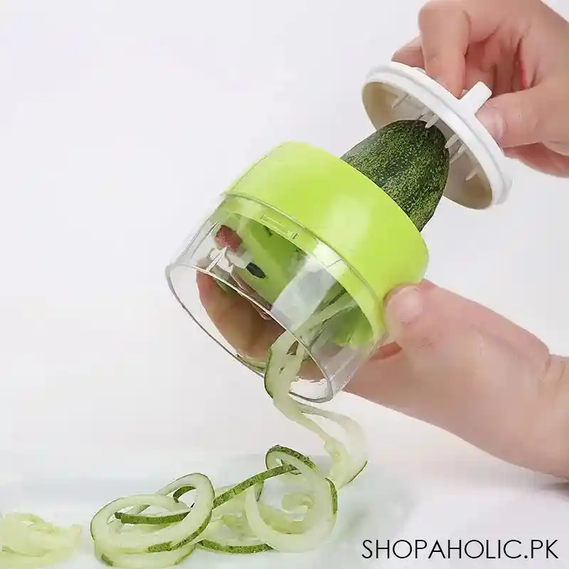 3 in 1 adjustable spiral grater cutter image4