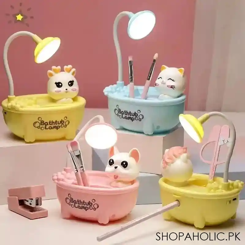 3 in 1 bathtub table lamp with sharpener image2