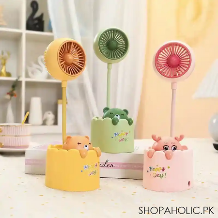 3 in 1 charging fan main image