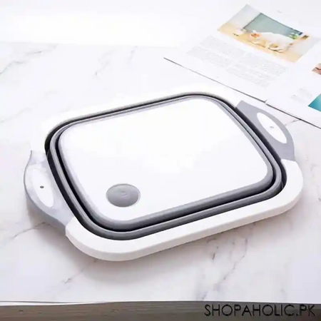 3 in 1 collapsible cutting board wash basin and serving basket image6