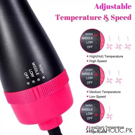 3 in 1 one step hot air straightener brush for hair dryer and styler image7