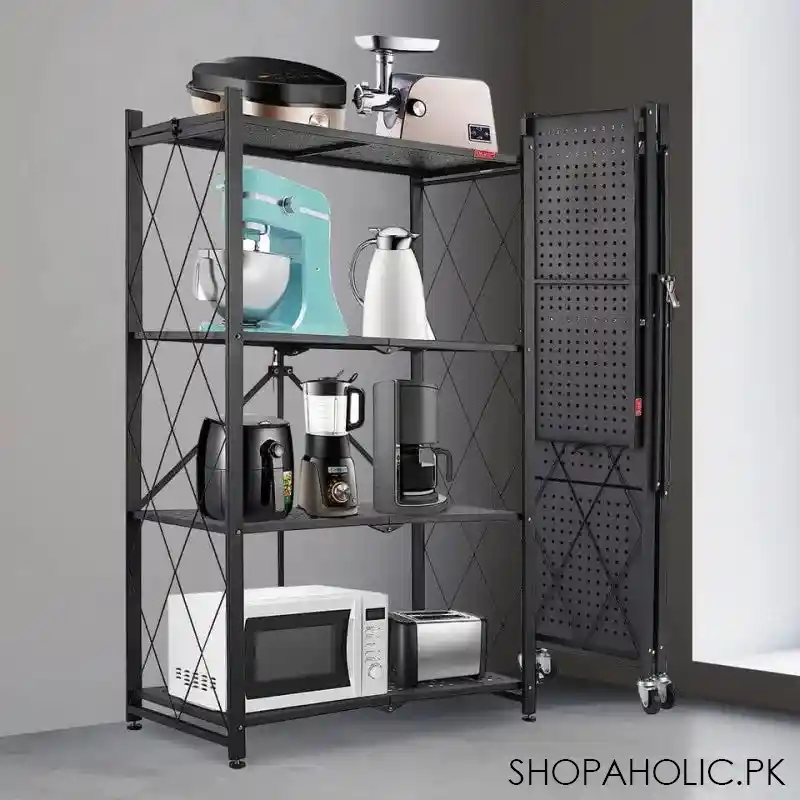 3 layer folding kitchen rack image3