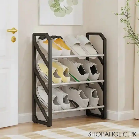 3 layer home shoe cabinet main image