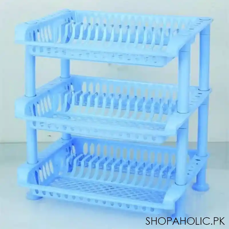 Buy 3 Layer Plastic Plate Rack in Pakistan | Shopaholic – Shopaholic.pk