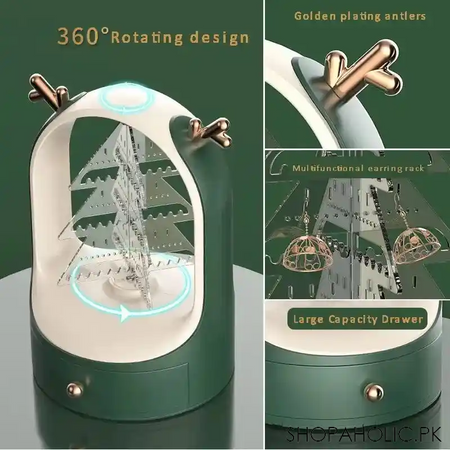 3 layer rotating jewelry organizer image4