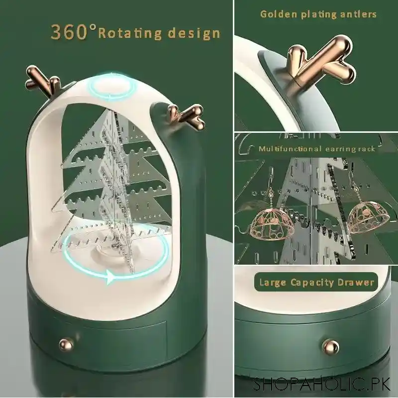 3 layer rotating jewelry organizer image4