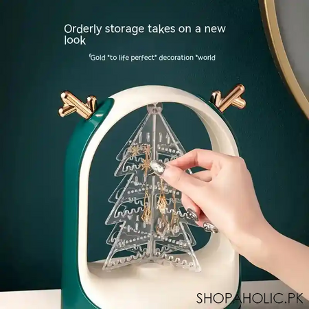 3 layer rotating jewelry organizer image5