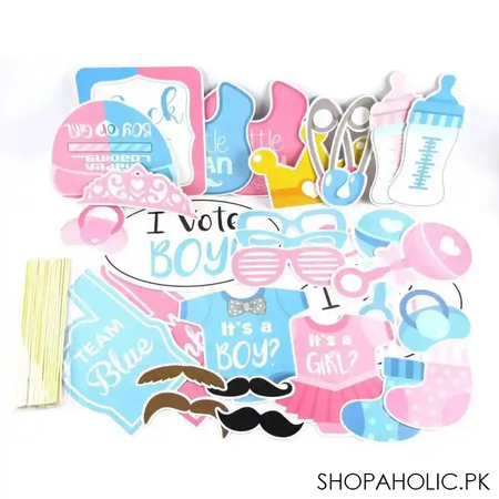 30 pcs baby shower props image2