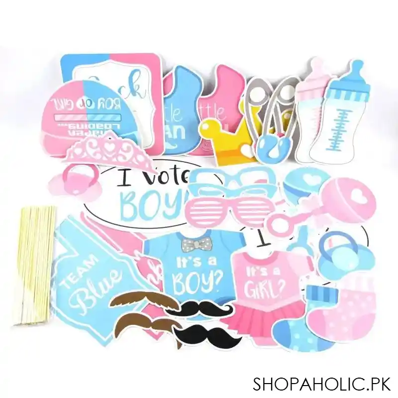 30 pcs baby shower props image2