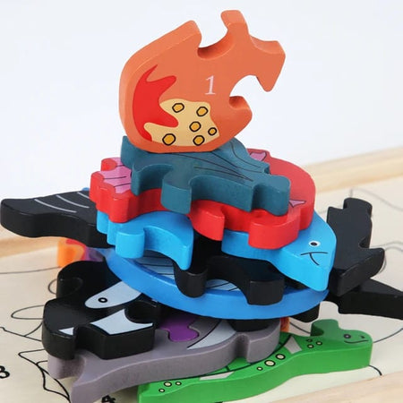 Wooden 3D Animals Puzzle Toy - image 6