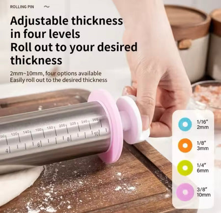 adjustable rolling dough roller image 5