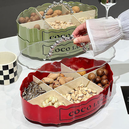 6 grids snacks serving tray main image