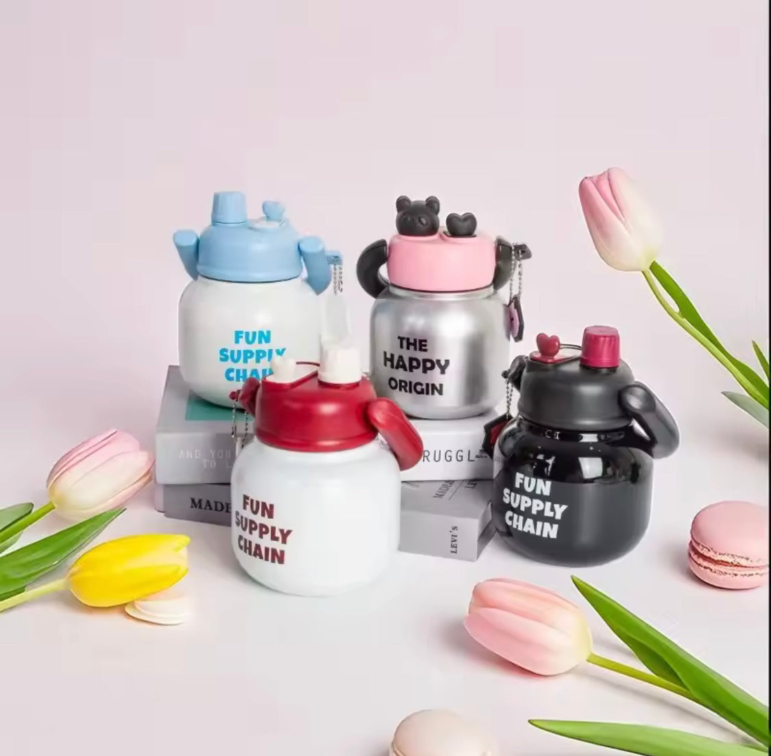 Cute Insulated Mini Water Cups - Main Image