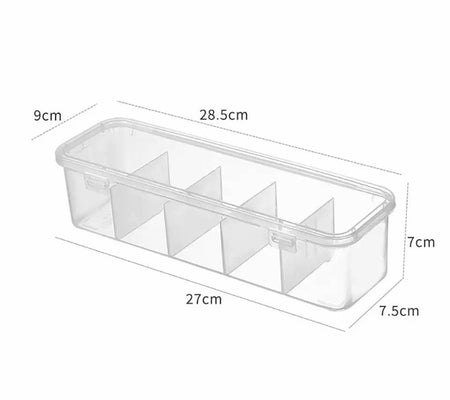 Transparent 4 Compartment Box - image 3