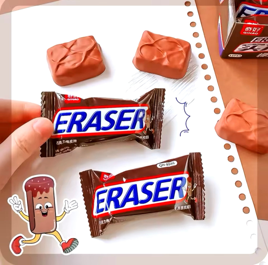 Creative Novelty Chocolate Eraser - image 3