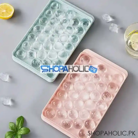 33 grids ice ball mold maker diy round tray image3