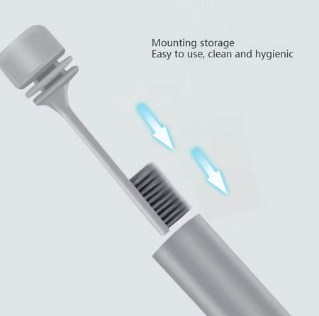 mini folding compact toothbrush image 4