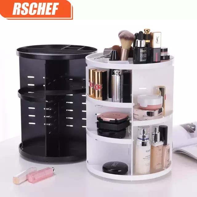 Imperial 360 Rotative Cosmetic Organizer/makeup Storage Plastic Drawer Cosmetic Organizer image 9