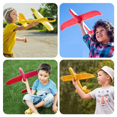 Gun Style Kids Catapult Plane Toy - image 3