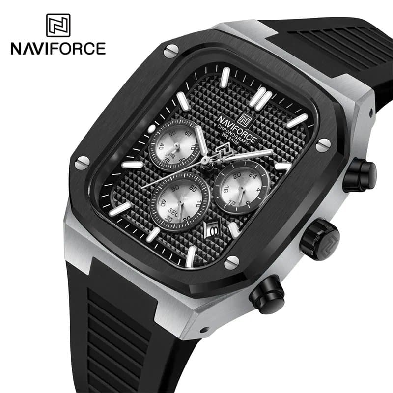 Naviforce NF-8037 Square Chronograph Edition main image