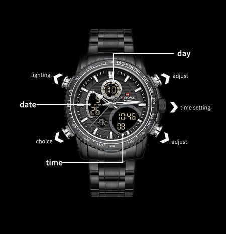Naviforce Dual Time Edition image 3