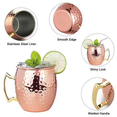 stainless steel cocktails cup image 2