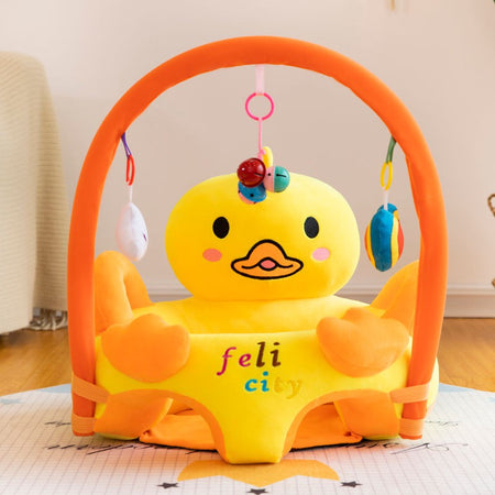 Character Baby Floor Seat With Toy Bar