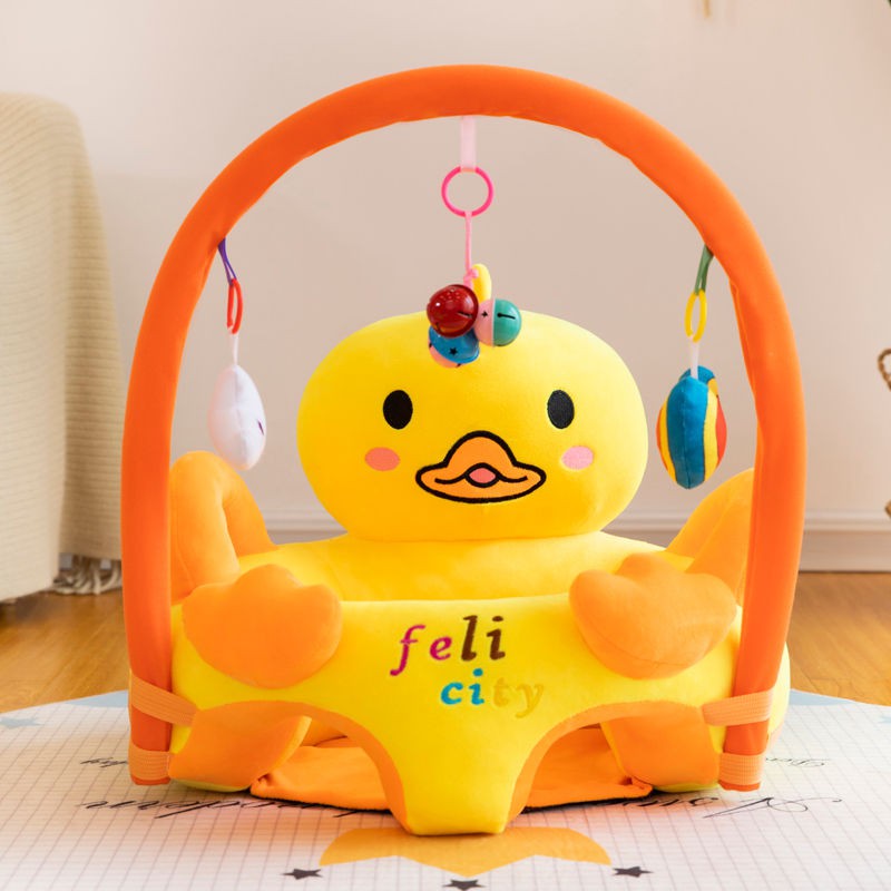 Character Baby Floor Seat With Toy Bar