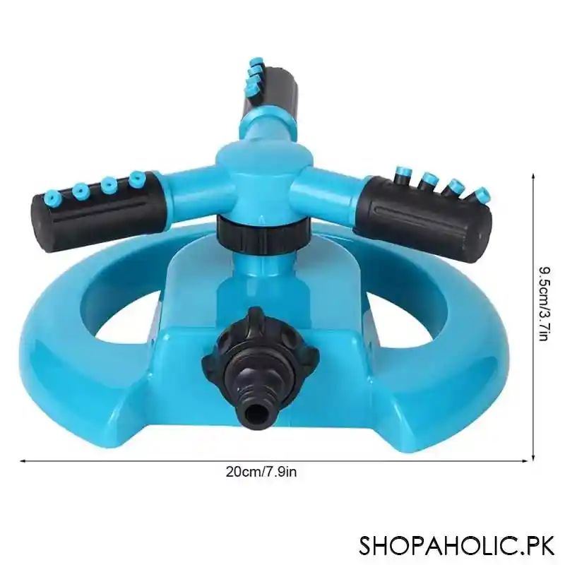 360 degree automatic rotary sprinkler for lawn and garden shower image10