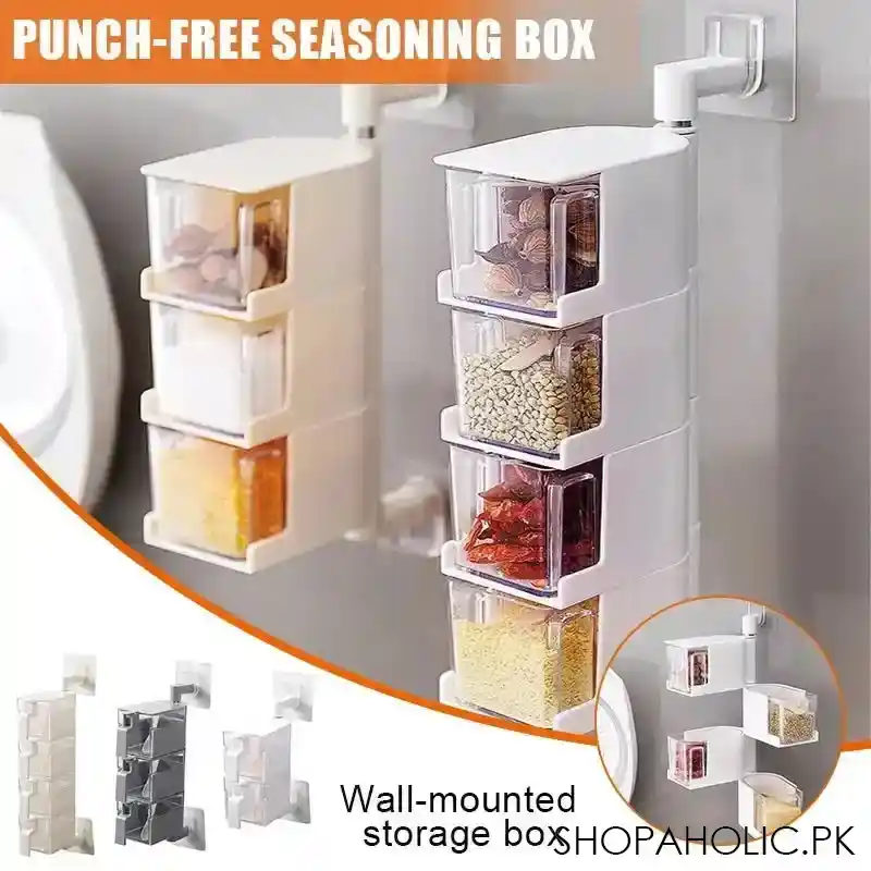 360 degree rotating spice box image3
