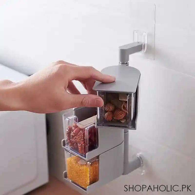 360 degree rotating spice box main image