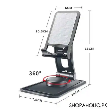 360 degree rotating universal mobile stand image2
